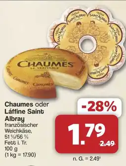 Famila Nord West Chaumes oder Láffine Saint Albray Angebot