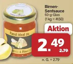 Famila Nord West Birnen- Senfsauce Angebot