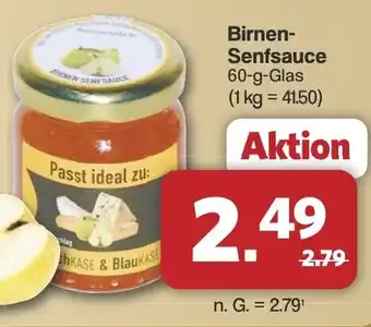 Famila Nord West Birnen- Senfsauce Angebot