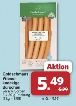 Famila Nord West Goldschmaus Wiener knackige Burschen Angebot