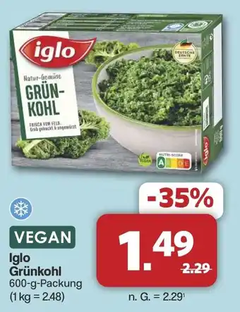 Famila Nord West VEGAN Iglo Grünkohl Angebot