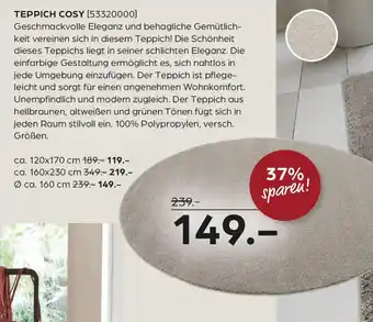 Möbel Buss Teppich cosy Angebot