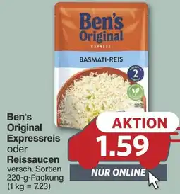 Famila Nord West Ben's Original Expressreis oder Reissaucen Angebot