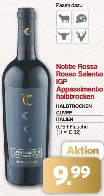 Famila Nord West Notte Rossa Rosso Salento IGP Appassimento halbtrocken Angebot