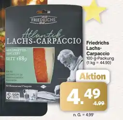 Famila Nord West Friedrichs Lachs- Carpaccio Angebot