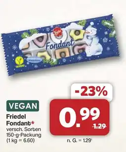 Famila Nord West VEGAN Friedel Fondant Angebot