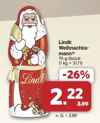 Famila Nord West Lindt Weihnachts-mann Angebot