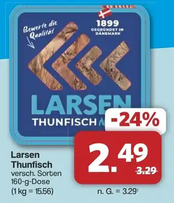 Famila Nord West Larsen Thunfisch Angebot