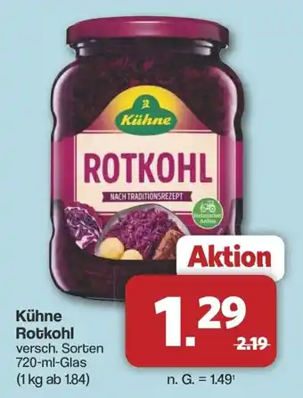 Famila Nord West Kühne Rotkohl Angebot