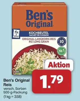 Famila Nord West Ben's Original Reis Angebot