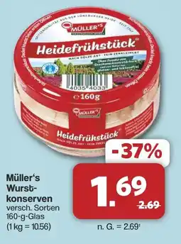 Famila Nord West Müller's Wurstkonserven Angebot