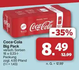 Famila Nord West Coca-Cola Big Pack Angebot