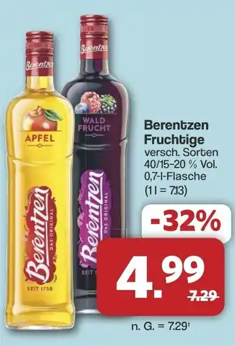 Famila Nord West Berentzen Fruchtige Angebot