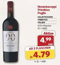 Famila Nord West Novantaceppi Primitivo Puglia Angebot