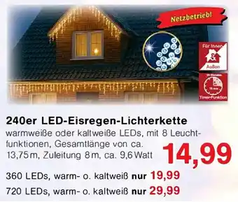 Jawoll 240er LED-Eisregen-Lichterkette Angebot