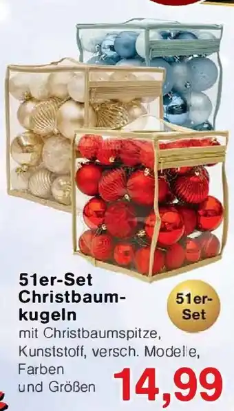 Jawoll 51er-Set Christbaumkugeln 51er- Set Angebot