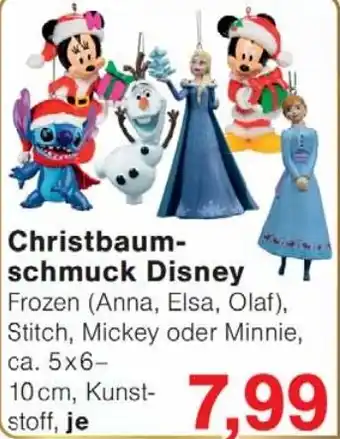 Jawoll Christbaum- schmuck Disney Angebot