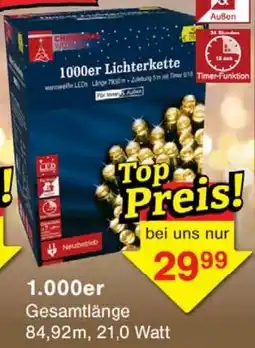 Jawoll 1000er Lichterkette Angebot