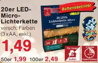 Jawoll 20er LED- Micro- Lichterkette Angebot