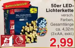 Jawoll 50er LED- Lichterkette Angebot
