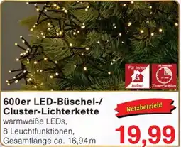 Jawoll 600er LED-Büschel-/ Cluster-Lichterkette Angebot