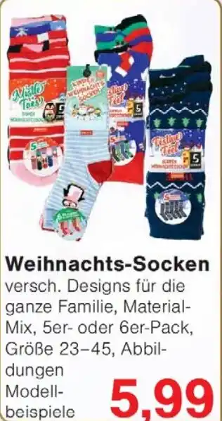 Jawoll Weihnachts-Socken Angebot