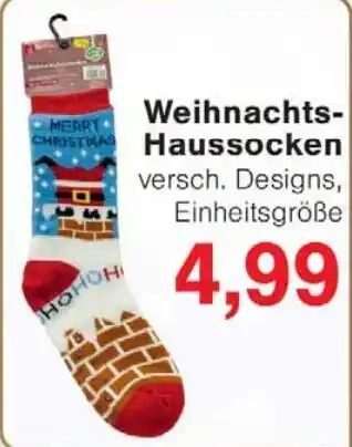 Jawoll Weihnachts- Haussocken Angebot