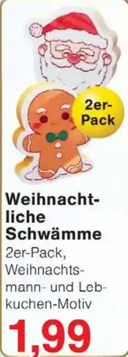 Jawoll Weihnacht- liche Schwämme Angebot