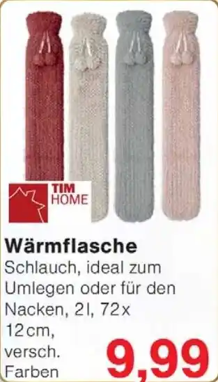 Jawoll TIM HOME Wärmflasche Angebot