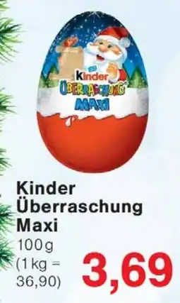 Jawoll Kinder Überraschung Maxi Angebot