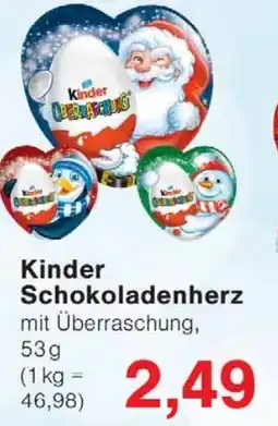 Jawoll Kinder Schokoladenherz Angebot