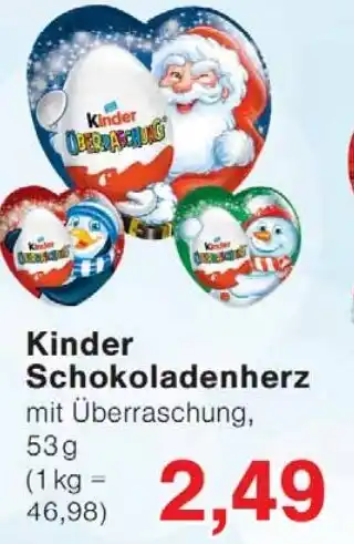 Jawoll Kinder Schokoladenherz Angebot