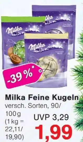 Jawoll Milka Feine Kugeln Angebot