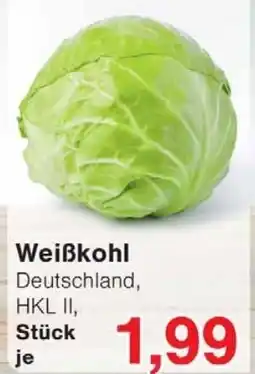 Jawoll Weißkohl Angebot