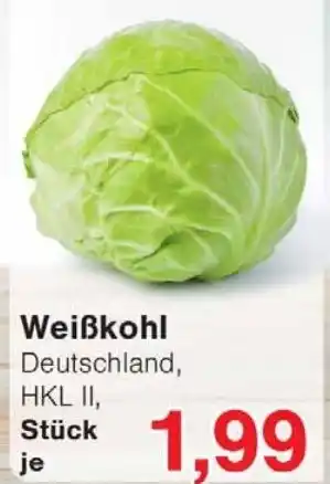 Jawoll Weißkohl Angebot