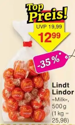 Jawoll Lindt Lindor Angebot