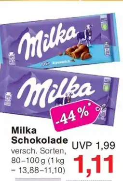 Jawoll Milka Schokolade Angebot