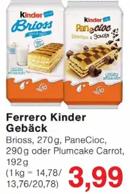 Jawoll Ferrero Kinder Gebäck Angebot