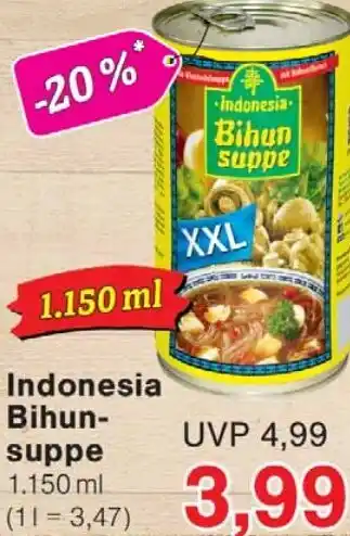 Jawoll Indonesia Bihunsuppe Angebot