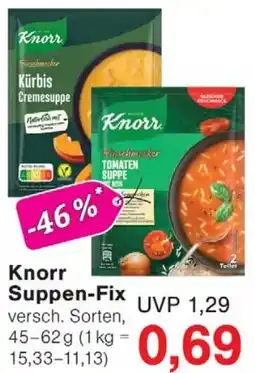 Jawoll Knorr Suppen-Fix Angebot