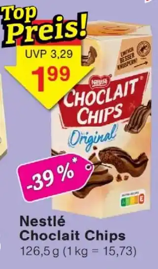Jawoll Nestlé Choclait Chips Angebot