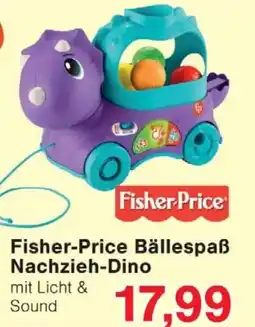 Jawoll Fisher-Price Bällespaß Nachzieh-Dino Angebot