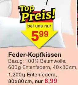 Jawoll Feder-Kopfkissen Angebot