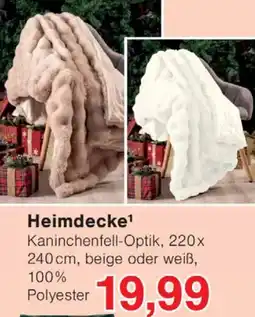 Jawoll Heimdecke¹ Angebot