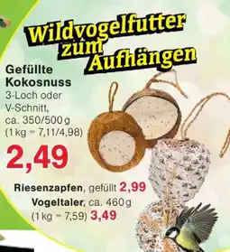 Jawoll Gefüllte Kokosnuss Angebot