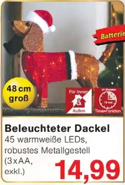 Jawoll Beleuchteter Dackel Angebot