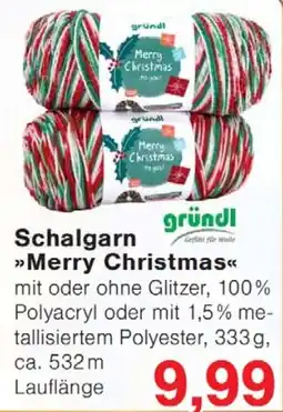 Jawoll gründl Schalgarn Merry Christmas Angebot