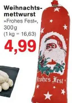 Jawoll Weihnachts- mettwurst Angebot