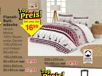 Jawoll Flanell- Bettwäsche Angebot
