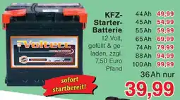 Jawoll KFZ- Starter- Batterie Angebot